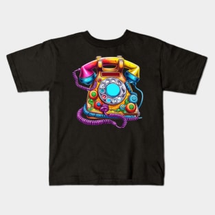 Landline 90s Retro Kids T-Shirt